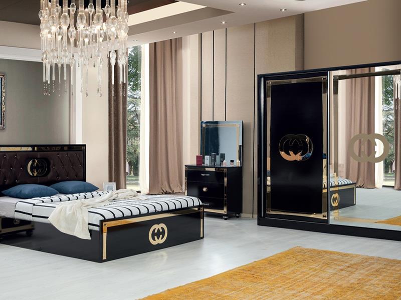 Gusto Siyah Yatak Odası Takımı