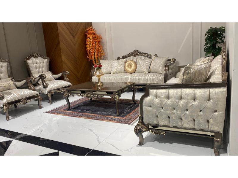 Luxury Classic Flora Koltuk Takımı