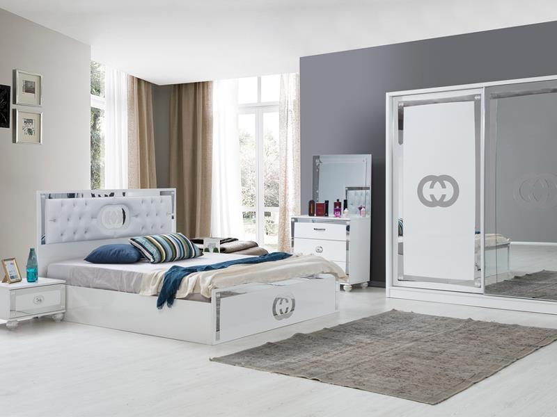 Gusto Beyaz Yatak Odası Takımı