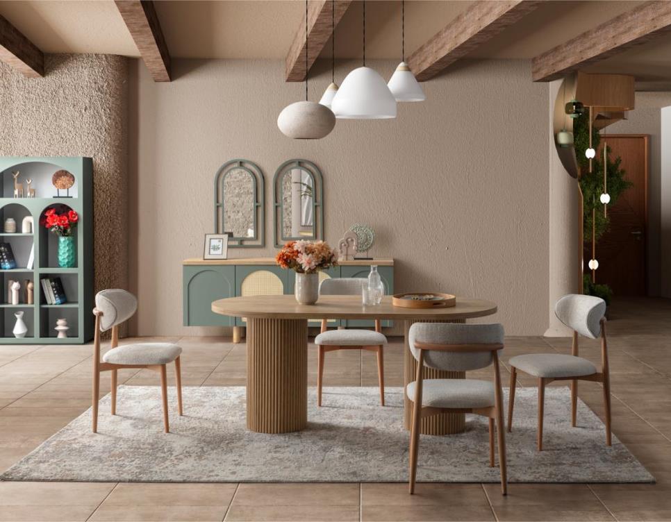 Siena Yeşil Yemek Odası