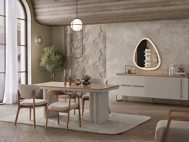 Lotus Yemek Odası Takımı