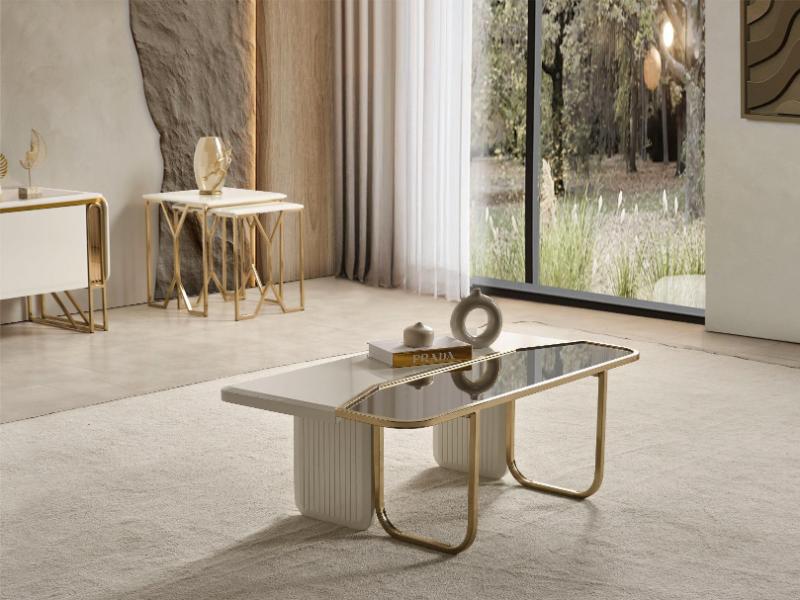 Solo Ekru Orta Sehpa