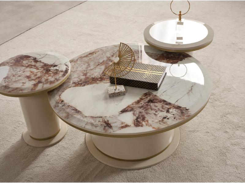 Cartier Krem Orta Sehpa