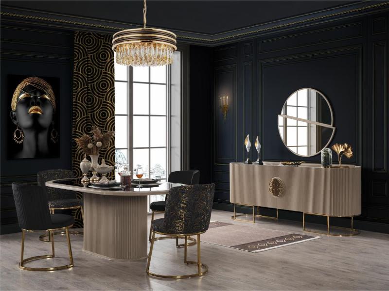 Gucci Yemek Odası Takımı