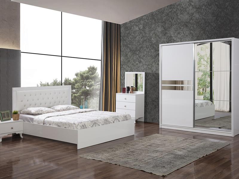 Nova Beyaz Yatak Odası Takımı