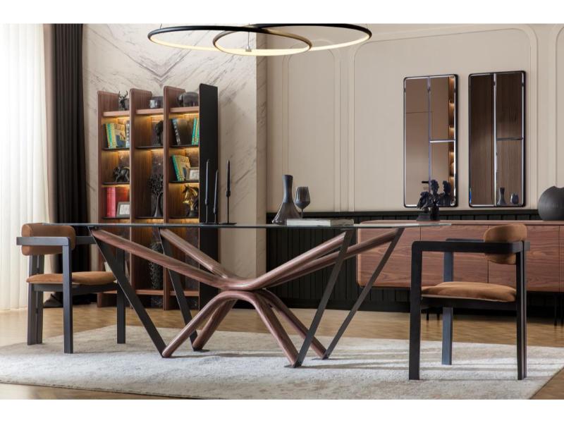 Odessa Cam Masa Yemek Takımı