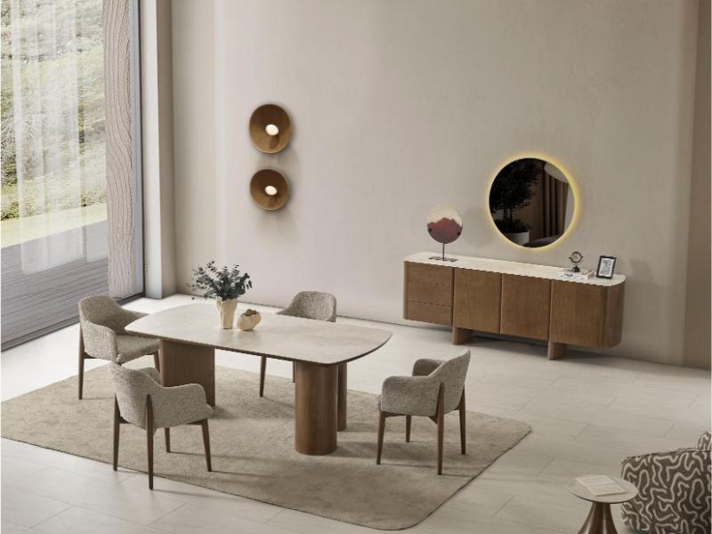 Tesla Yemek Odası Takımı