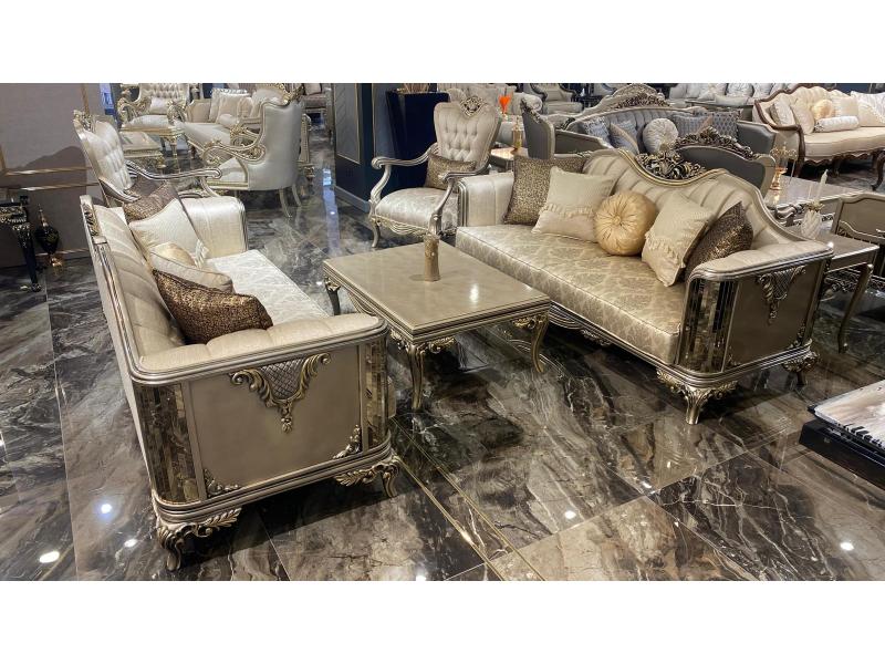 Luxury Classic Yakut Koltuk Takımı