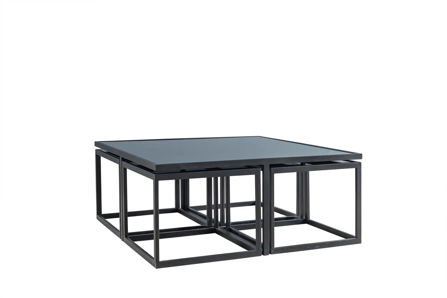 Gruşin Orta Sehpa Black