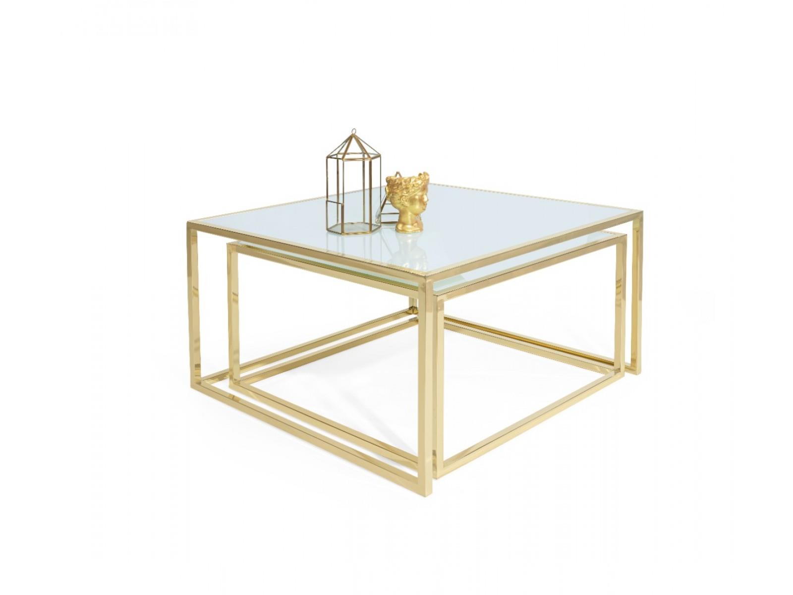 Prada Orta Sehpa Gold