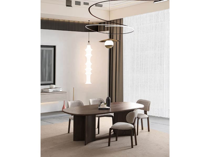 Lucca Dark Yemek Odası Takımı
