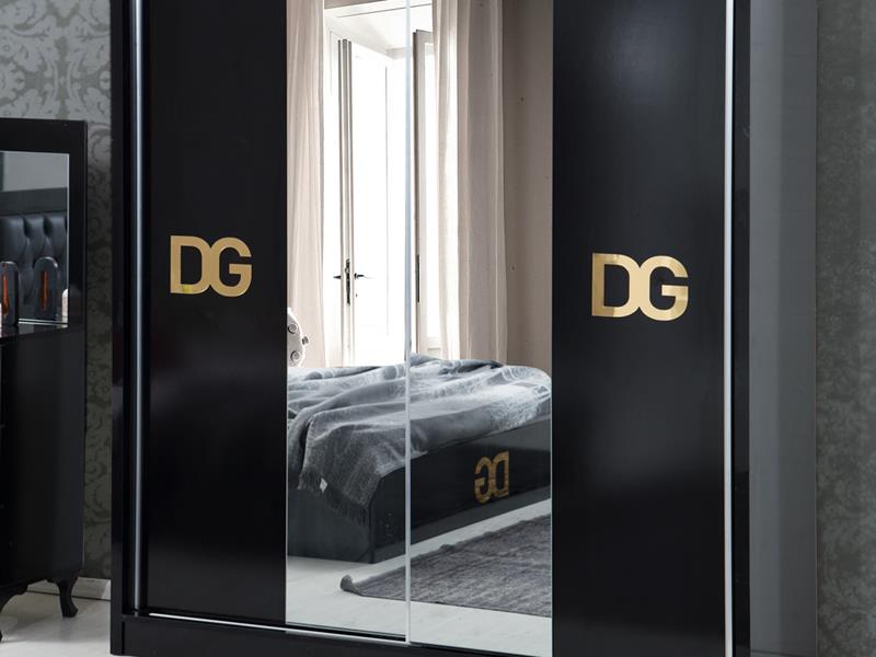D&G Siyah Yatak Odası Takımı