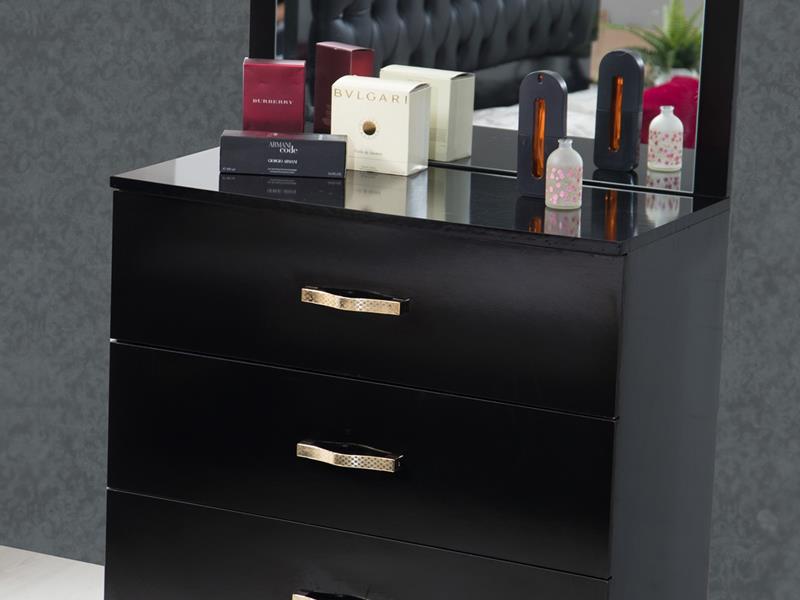 New Versac Siyah Yatak Odası Takımı