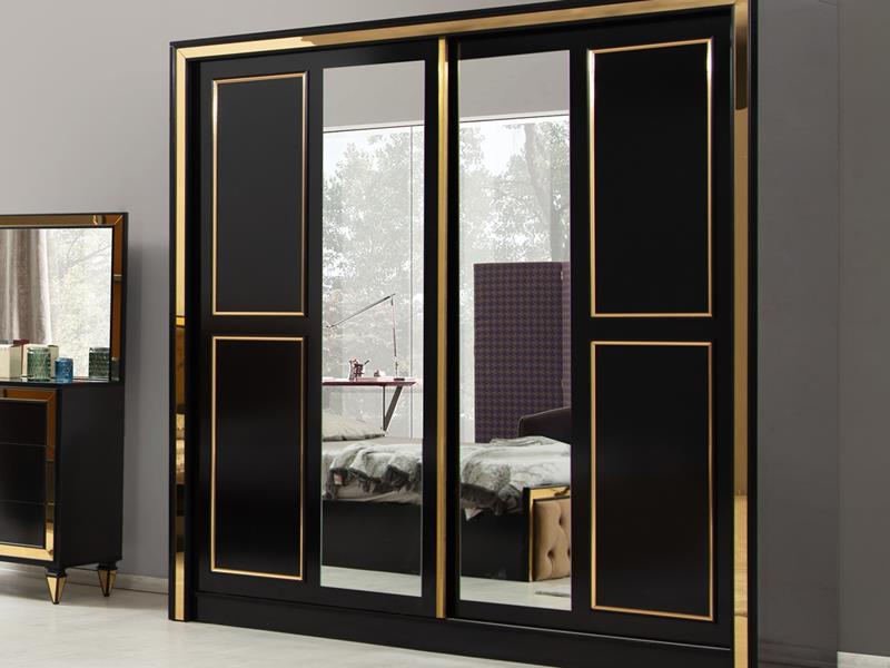 Prenses Siyah Yatak Odası Takımı