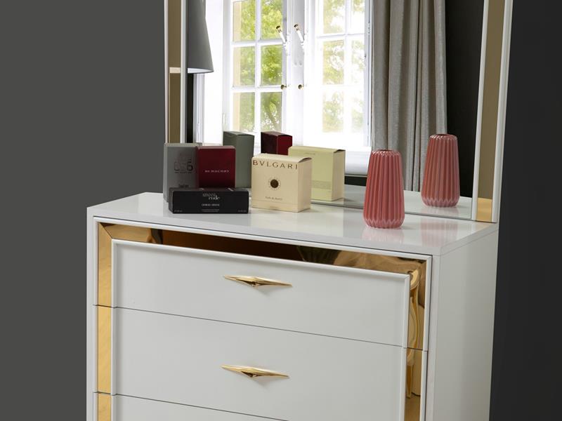 Prenses Beyaz Yatak Odası Takımı