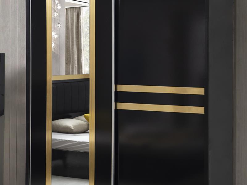 Rüya Siyah Yatak Odası Takımı