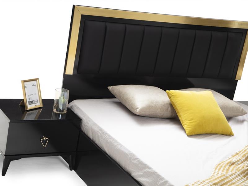 Rüya Siyah Yatak Odası Takımı