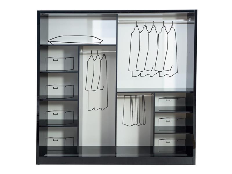 Gusto Siyah Yatak Odası Takımı