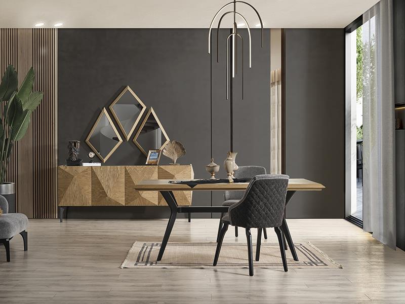 Piramit Yemek Odası Takımı