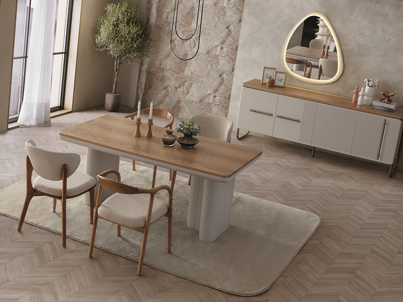 Lotus Yemek Odası Takımı