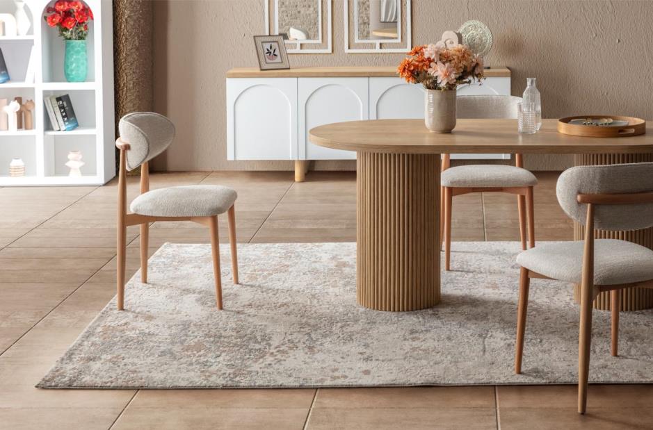 Siena Beyaz Yemek Odası