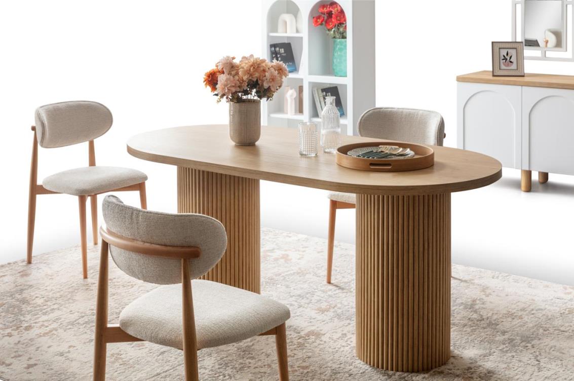 Siena Beyaz Yemek Odası