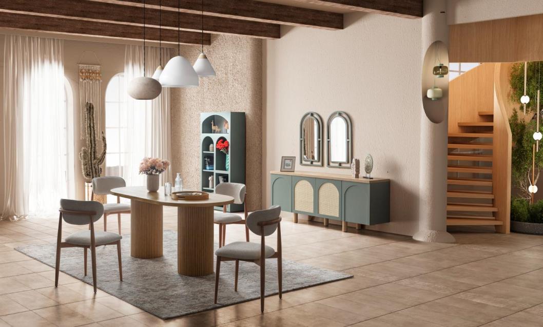 Siena Yeşil Yemek Odası