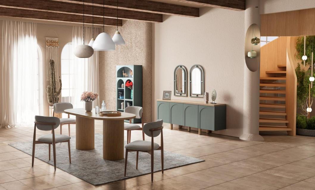 Siena Yeşil Yemek Odası