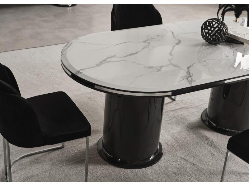 Cartier Antrasit Yemek Salonu