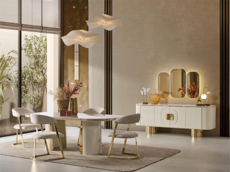  Farella Lüks Yemek Odası