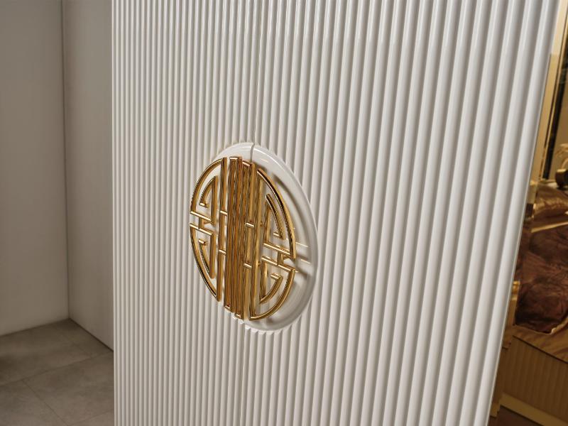 Gucci Capucino siyah cam gold metal Yatak Odası Takımı