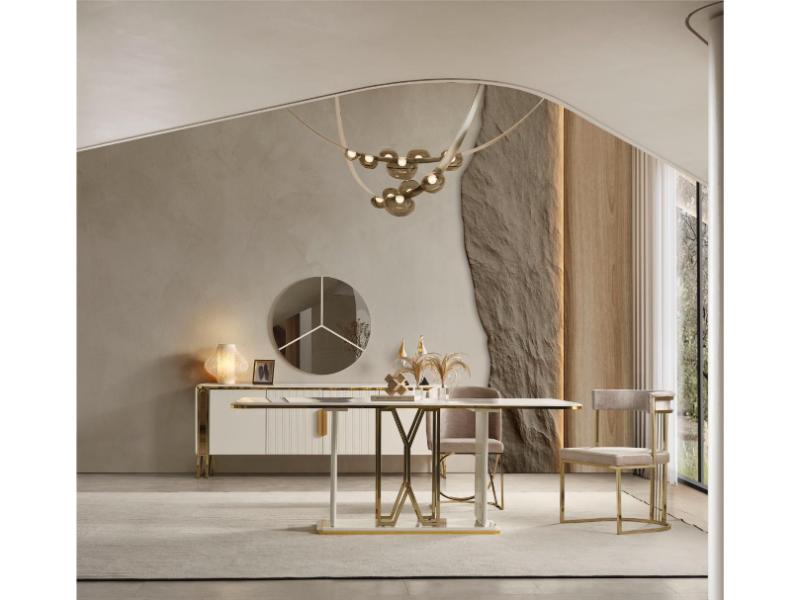 Solo Ekru Yemek Odası 