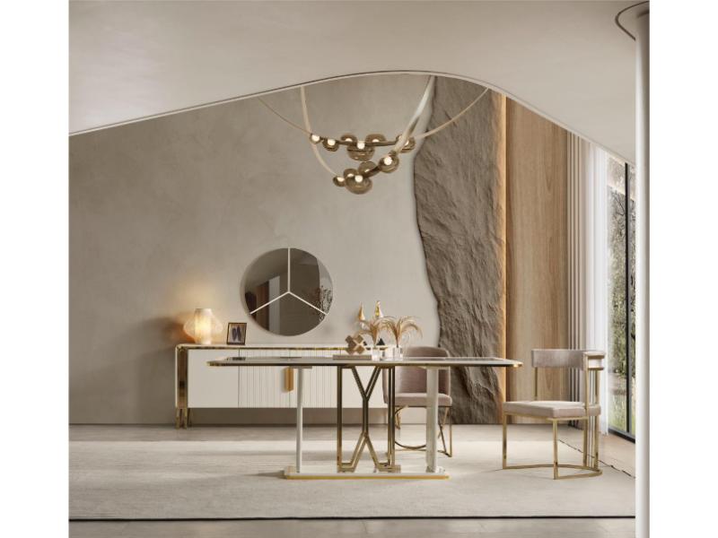 Solo Ekru Yemek Odası 