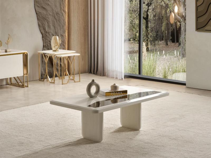 Solo Ekru Orta Sehpa