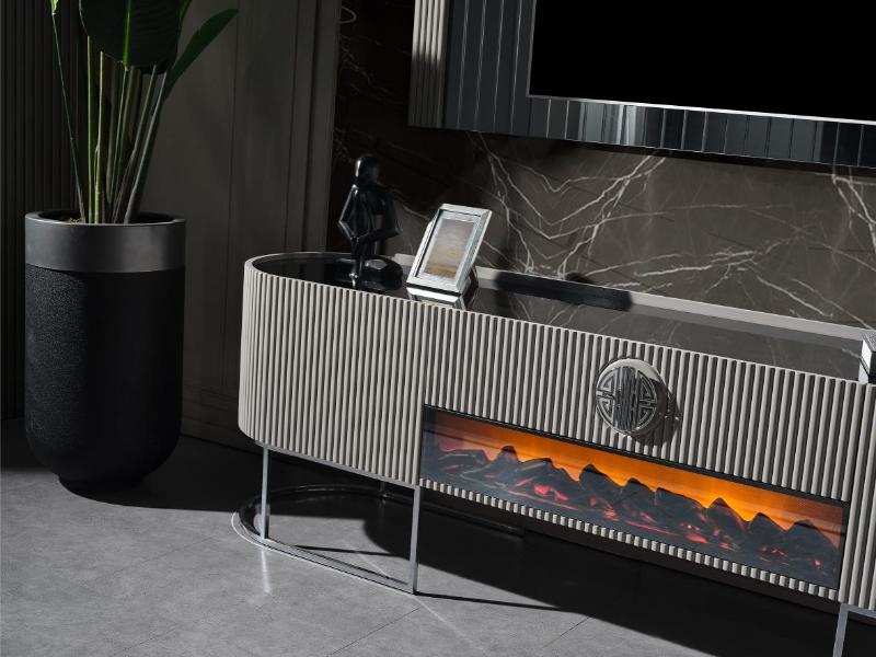 Gucci Duman Gri Tv Ünitesi