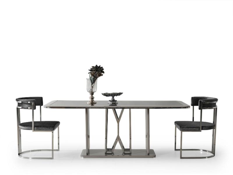 Solo Gri Yemek Odası