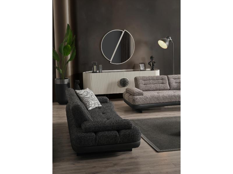 Gucci Ekru Siyah Serisi Koltuk Takımı