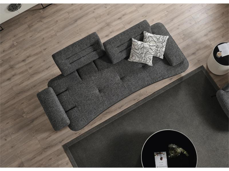 Gucci Ekru Siyah Serisi Koltuk Takımı