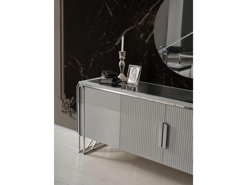 Solo Gri TV ünitesi