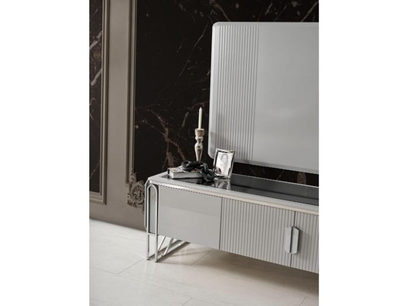 Solo Gri TV ünitesi