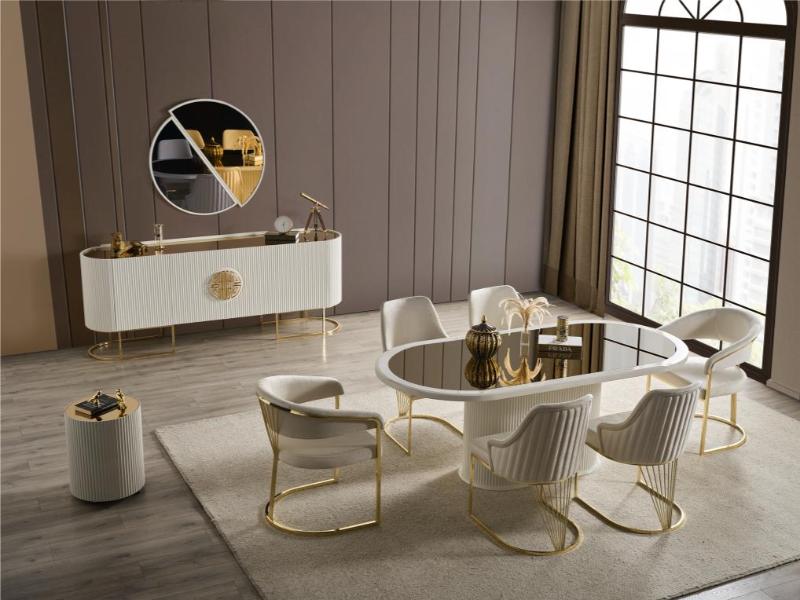 Gucci Premium Serisi Yemek Odası Takımı