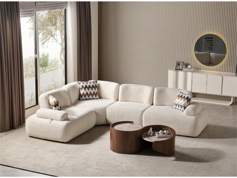 Puffy Yemek Odası Takımı