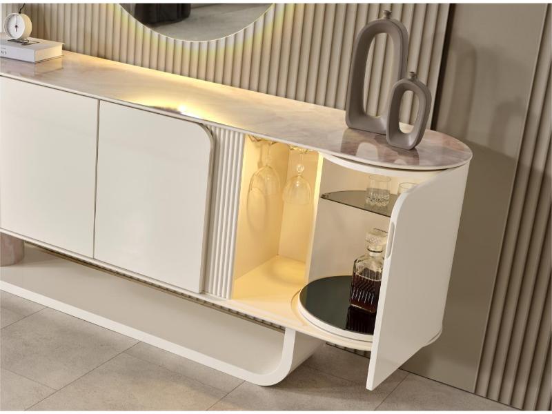 Puffy Yemek Odası Takımı