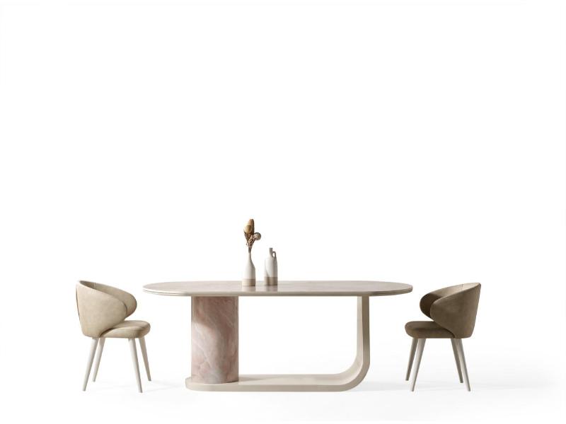 Puffy Yemek Odası Takımı