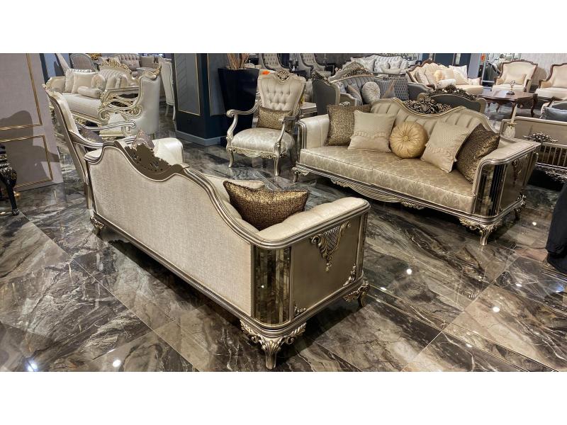 Luxury Classic Yakut Koltuk Takımı