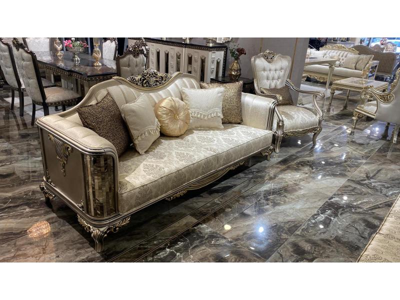 Luxury Classic Yakut Koltuk Takımı