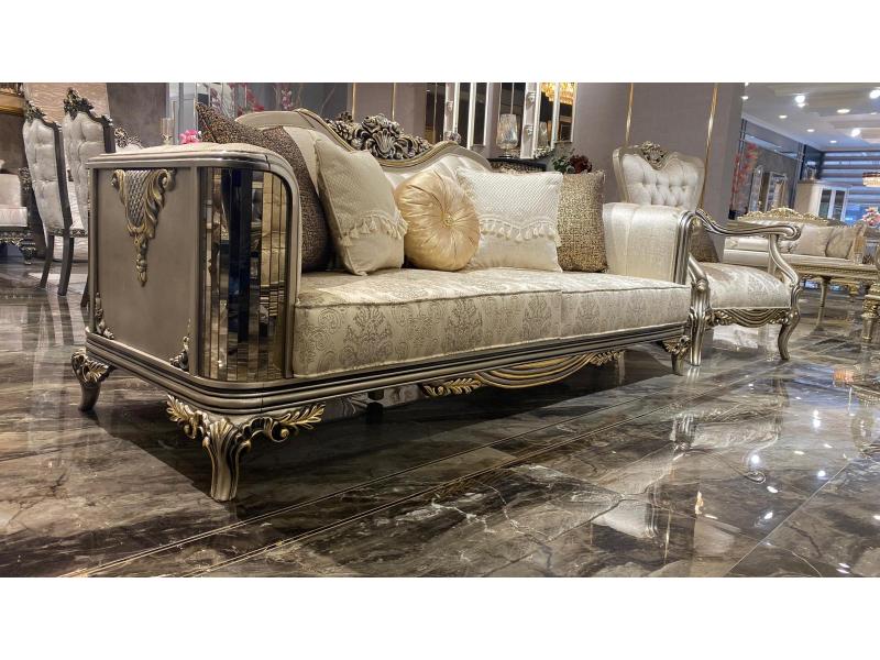 Luxury Classic Yakut Koltuk Takımı