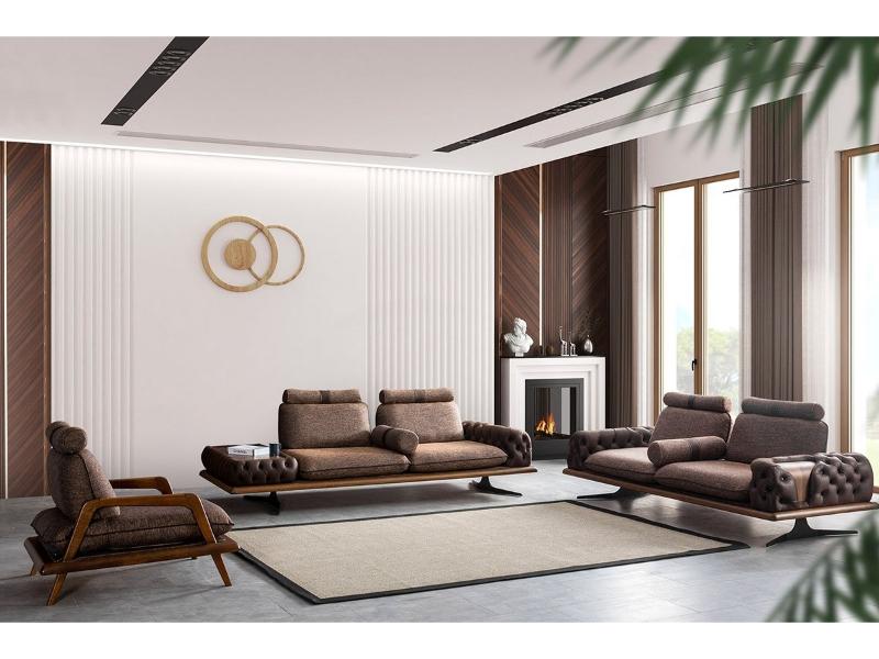 Pisa Metal Ayaklı Koltuk Takımı