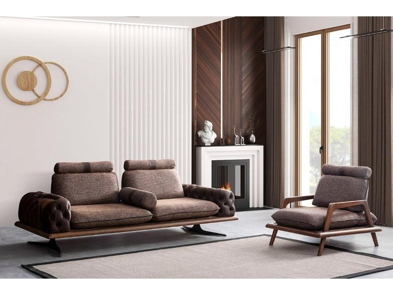 Pisa Metal Ayaklı Koltuk Takımı