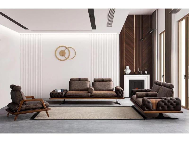 Pisa Metal Ayaklı Koltuk Takımı